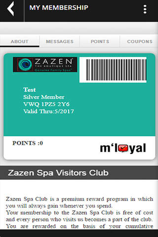 Zazen Spa Visitors Club screenshot 4