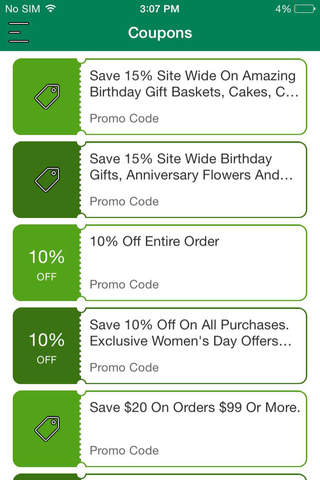 Coupons for Gifts N Idea screenshot 2
