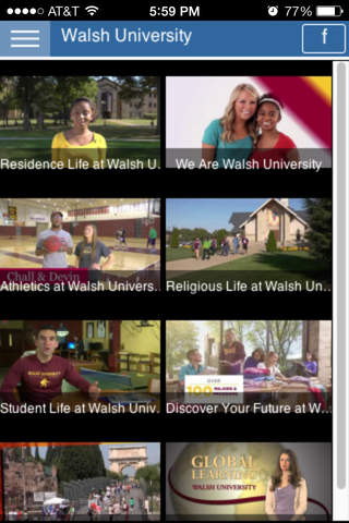 Walsh University Tour screenshot 4