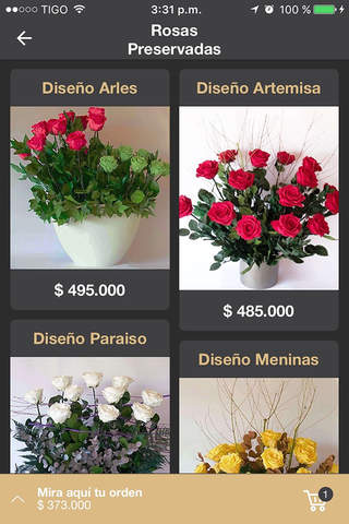 Colombian Preserved Flowers screenshot 2