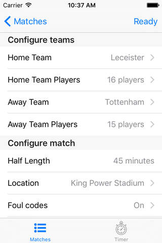 RefLIVE: Match Official App screenshot 2