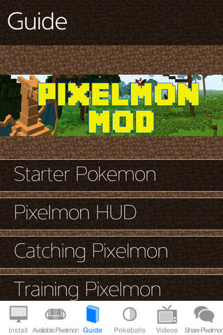 Pixelmon Mod for Minecraft PC Edition: McPedia Pro Gamer Community Ad-Free screenshot 4