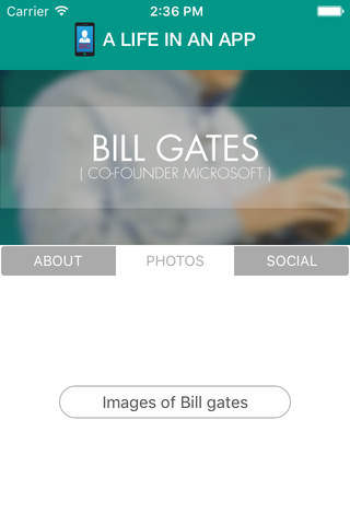 Brief of Bill Gates - BIO screenshot 2
