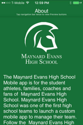 Maynard Evans Football screenshot 2