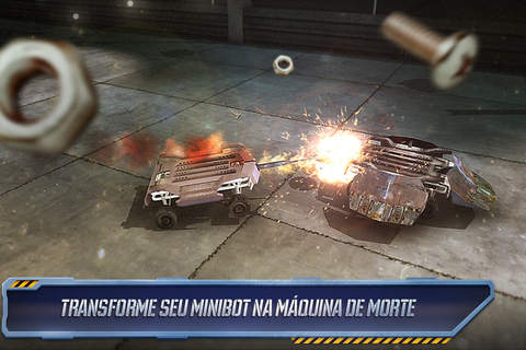 Robot Fighting 2 - Minibot Battle 3D Deluxe screenshot 3