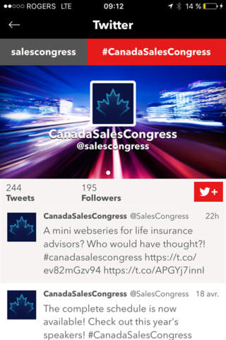 Canada Sales Congress 2016 screenshot 2