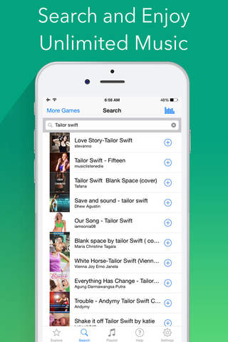 MusiSong Player for SoundCloud - free mp3 song music streaming app screenshot 3