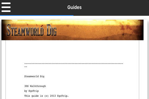 Game Pro - SteamWorld Dig Version screenshot 2