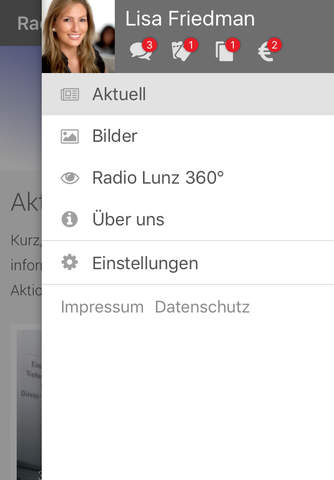 Radio Lunz App screenshot 2