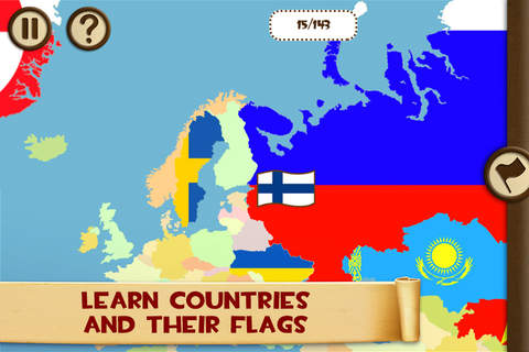 Flags Challenge - Merry Geography screenshot 2