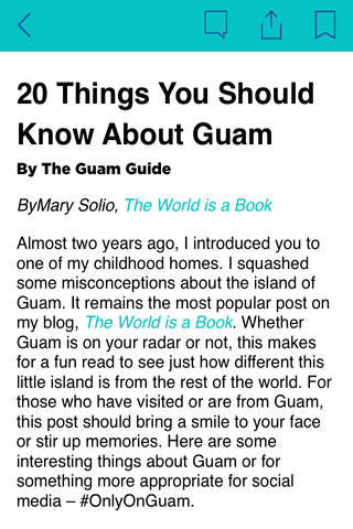 The Guam Guide screenshot 2