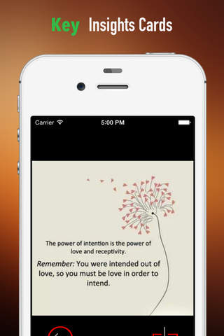 The Power of Intention: Practical Guide Cards with Key Insights and Daily Inspiration screenshot 4