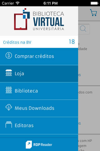 Biblioteca Virtual Universitária screenshot 2