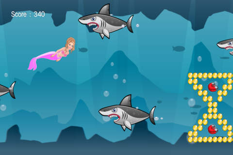 Shark Dash Mermaid screenshot 3