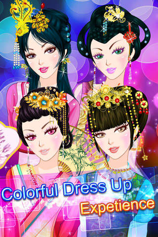Empress spoiled – Retro Fashion Salon Game for Girls screenshot 2