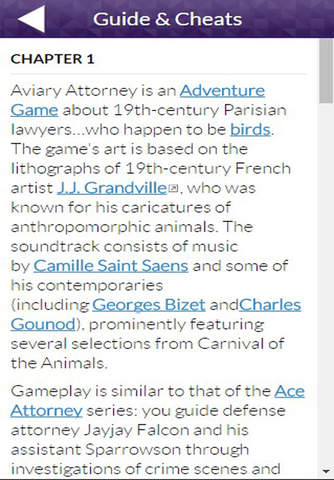 PRO - Aviary Attorney Game Version Guide screenshot 2