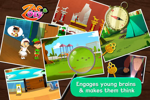 Zac and Zoey - Interactive Kids Stories (Premium) screenshot 2