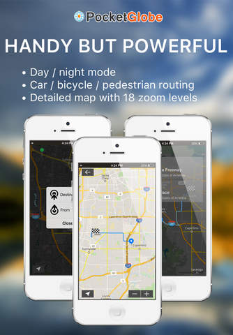 Brasilia, Brazil GPS - Offline Car Navigation screenshot 3