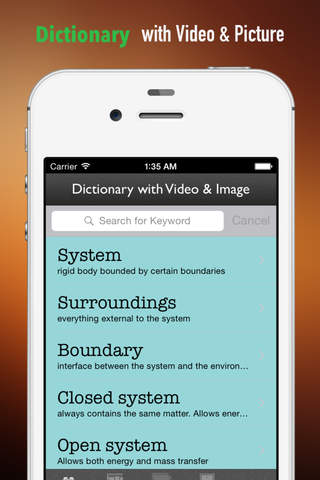 Engineering Thermodynamics Glossary:Study Guide and Terminology Flashcard screenshot 4