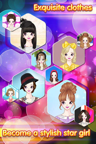 Glamorous Top Girl – Fashion Beauty Doll Salon Game for Girls and Kids screenshot 3