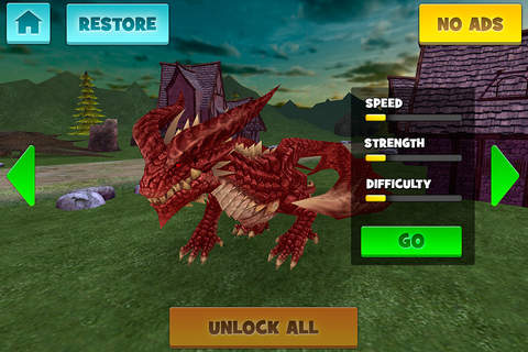 Jurassic Dragons | Fantasy Story of the Fighting Dragon screenshot 3