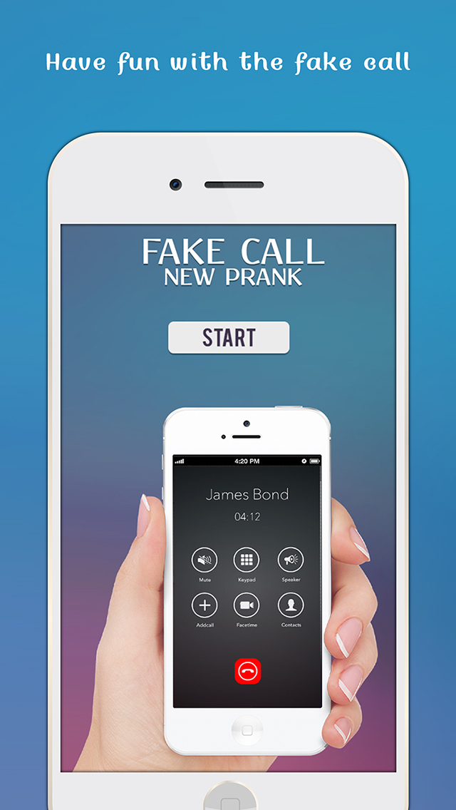 best fake call app