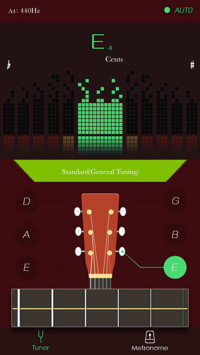Guitar tuner and metronome - best guitar tune screenshot 2