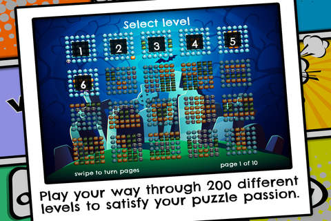 Haunted Monster Head Line Up - PRO - Slide To Match Pattern Puzzle Game screenshot 3