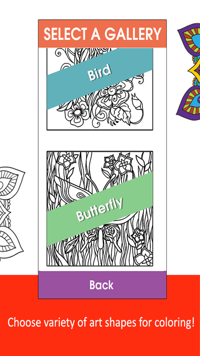 Adult Coloring Drawing Book & Color Therapy Pages screenshot 2