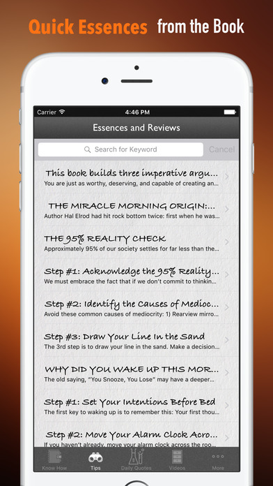 Quick Wisdom - The Miracle MorningLife Guide- screenshot 3