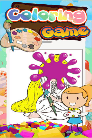 Paint Games Princess Version screenshot 2
