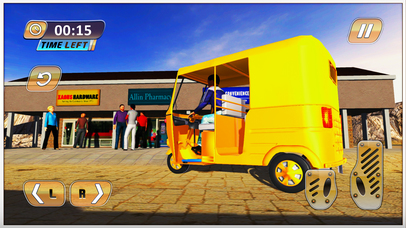 Rickshaw Pick & Drop Driving screenshot 2
