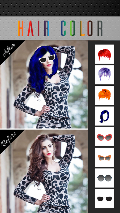 Hair Color Changer-Hair Style Salon screenshot 4