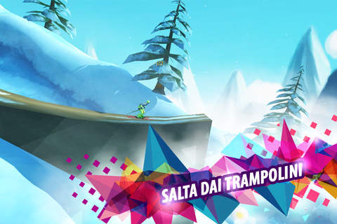 Snowman Slope 3D screenshot 2