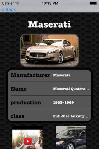 Maserati The New Quattroporte Photos and Videos FREE screenshot 2