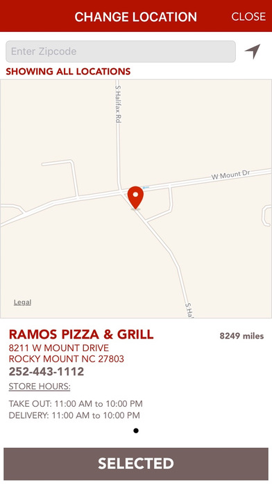 Ramos Pizza and Grill Rocky Mount screenshot 3