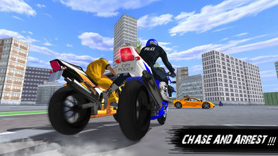 Police Bike Gangster Chase - Cops Auto Drive screenshot 3