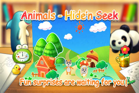 FireBee Baby & Toddler Animals - Hide 'n Seek screenshot 2
