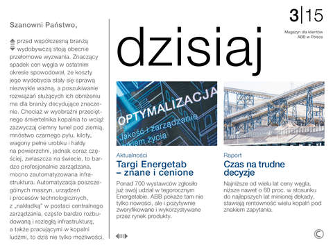 Dzisiaj - Magazyn dla klientów ABB w Polsce screenshot 2