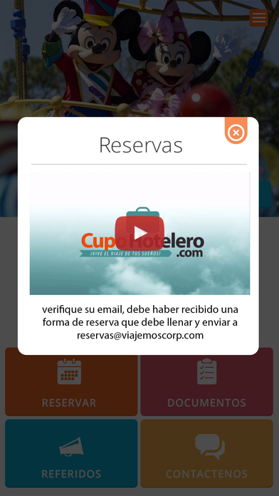 Cupo Hotelero screenshot 2