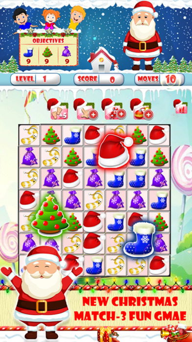 Christmas Match 3 Deluxe for Puzzle Game screenshot 3