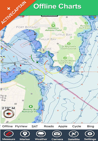 Sydney Nautical Charts GPS HD screenshot 2