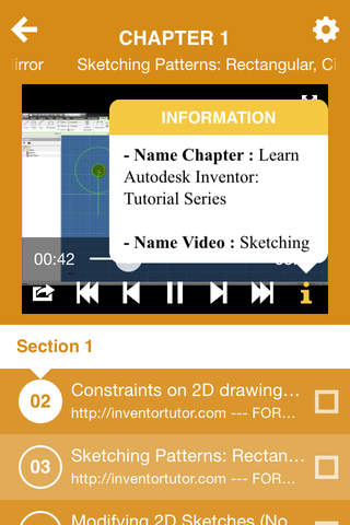 Course for Autodesk Inventor screenshot 2