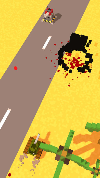 Pixel Tank Wars Free screenshot 2
