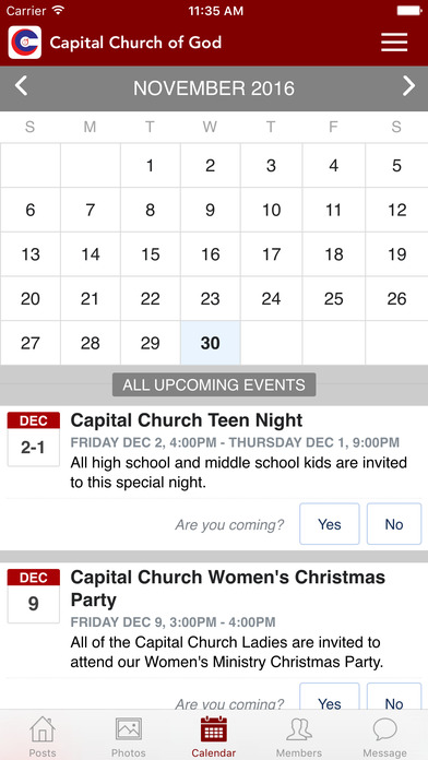 Capital Church of God screenshot 3
