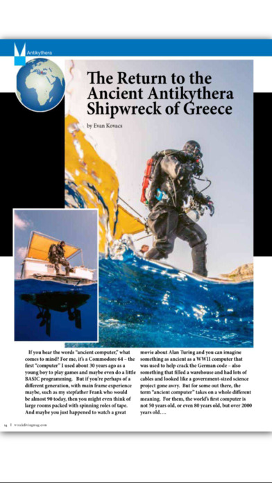Wreck Diving Magazine screenshot 4