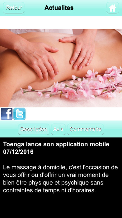 Toenga Massages Bien-être screenshot 3