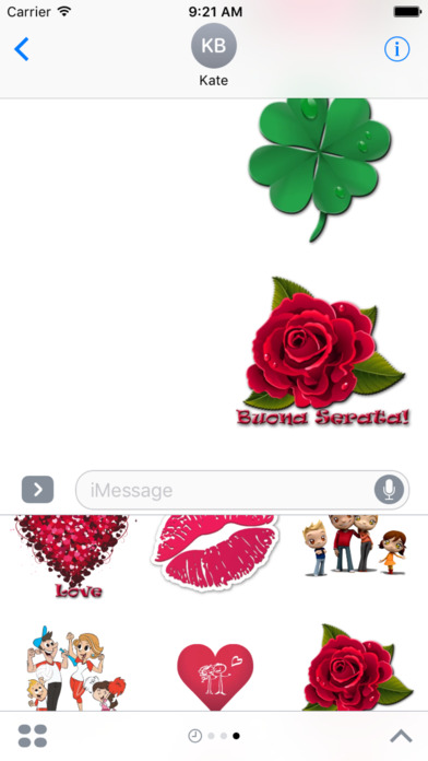 Magic Emoticons Stickers for iMessage screenshot 2