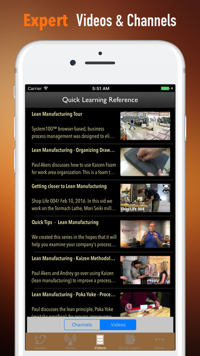 Lean Manufacturing 101-Video Lessons and Top News screenshot 4
