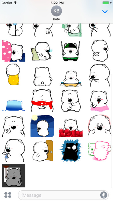 Polar Bears Stickers screenshot 2